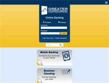 Tablet Screenshot of greaterhudsonbank.com